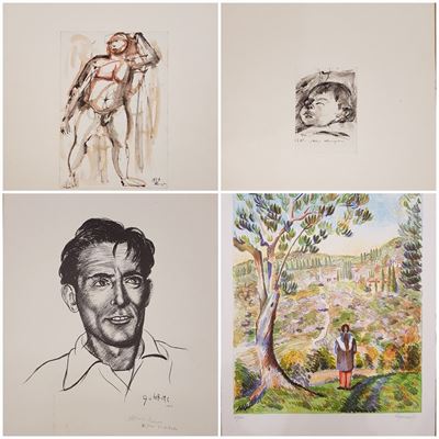 Lotto Unico di 4 Opere.
