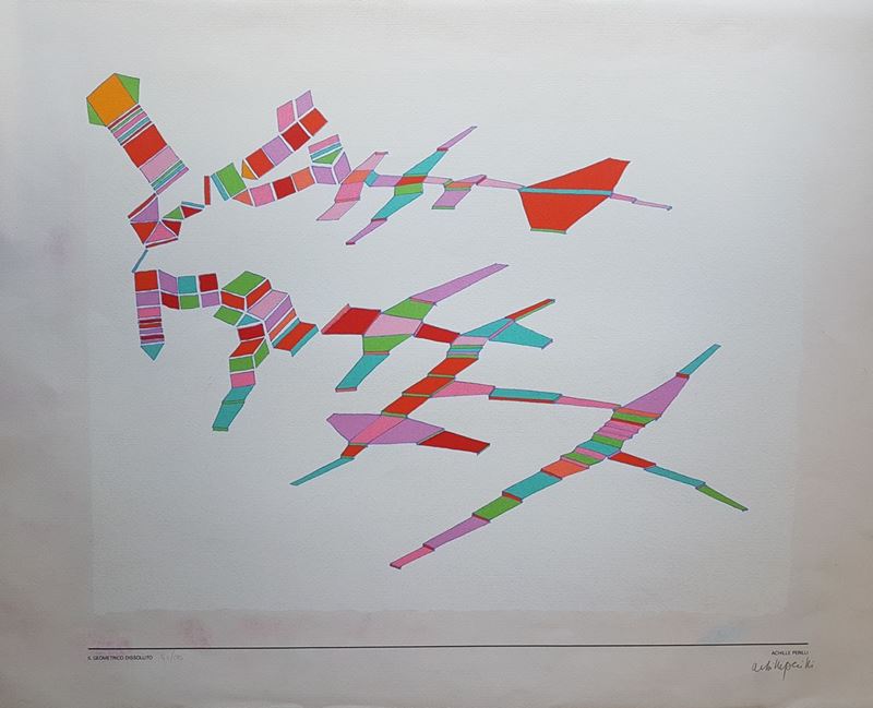 Achille Perilli - Il Geometrico Dissoluto