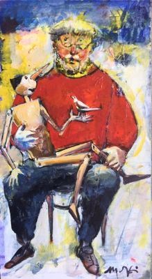 Mario Madiai - Pinocchio e Geppetto