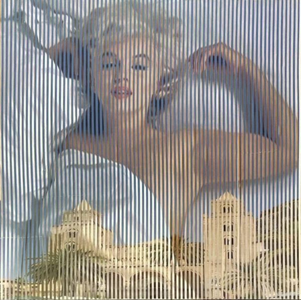 Malipiero : Marilyn  - Tecnica mista su cartone, - Asta Asta a tempo di Arte Moderna e Contemporanea  - Fabiani Arte