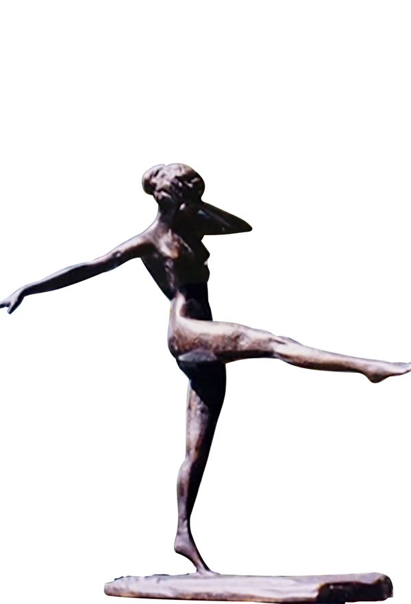 Paolo Troubetzkoy : Nudo  - Scultura in bronzo, - Asta Asta a tempo di Arte Moderna e Contemporanea  - Fabiani Arte