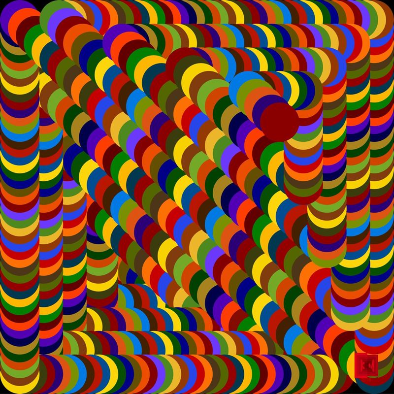 Karin Monschauer - Astratto 100