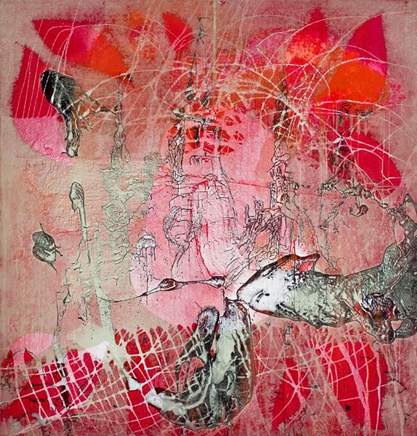 MICHEL  Beaucage : Jade  (2010)  - Smalti, lacche cinesi e vernice su tela - Asta Asta a tempo di Arte Moderna e Contemporanea  - Fabiani Arte