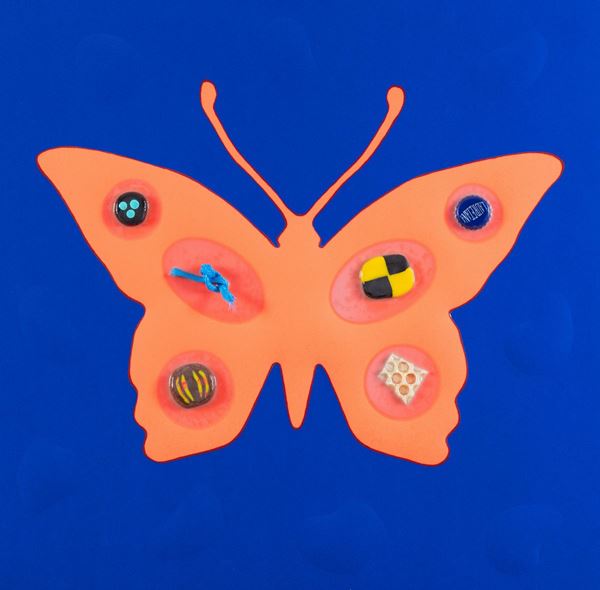 Renzo Nucara : Butterfly effect  (2012)  - Assemblaggio e tecnica mista su tavola - Asta Asta 81 di Arte Moderna e Contemporanea - Fabiani Arte
