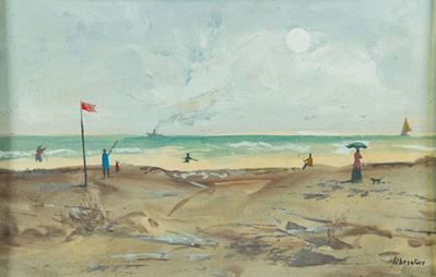 Spiaggia con Figure