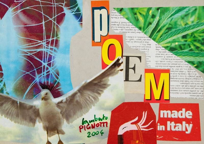 Lamberto Pignotti - Poem Made in Italy