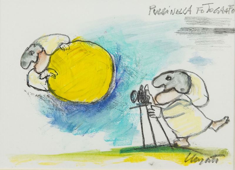 Emanuele Luzzati - Pulcinella Fotografo