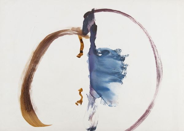 Bruce Tippett : Senza titolo  (1962)  - Acquerello su carta - Asta Arte Moderna e Contemporanea - Fabiani Arte