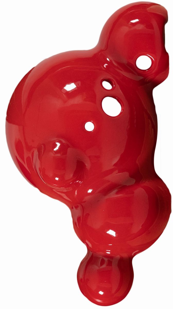 Beatrice Gallori - Lotto Unico di Due Opere Gold/red