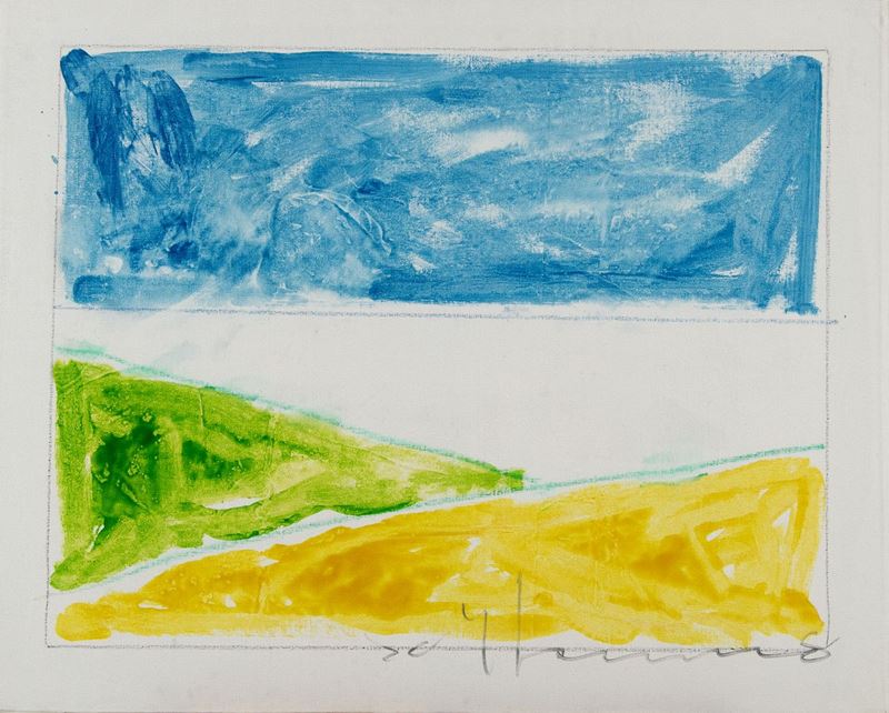 Mario Schifano - Paesaggio Anemico