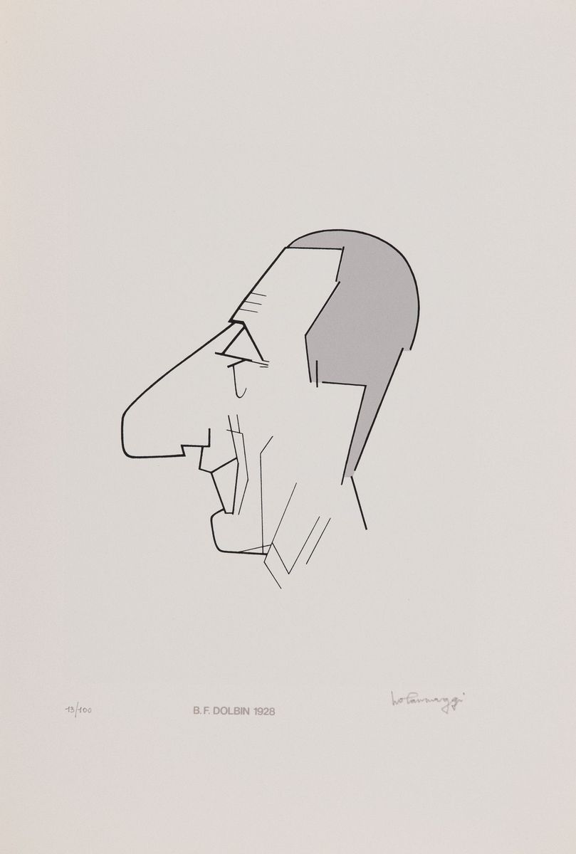 Ivo Pannaggi - Caricature e Astrazioni Figurative