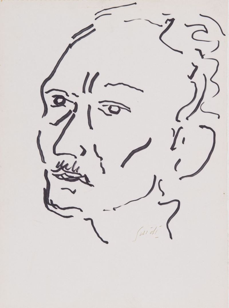 Virgilio Guidi - Volto