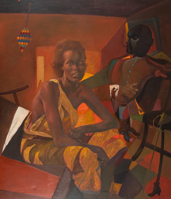 Ugo Attardi : Figure  (1979)  - Olio su tela, - Asta Arte Moderna e Contemporanea - Fabiani Arte