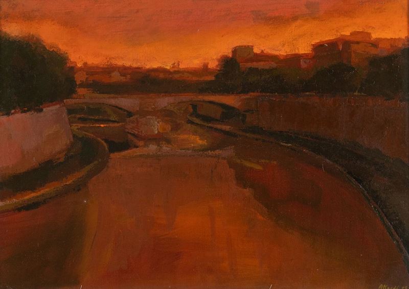 Ugo Attardi - Paesaggio