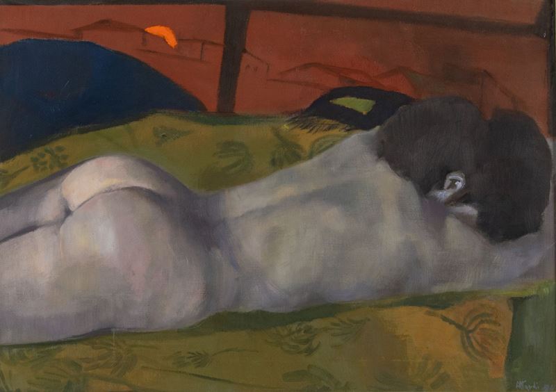 Ugo Attardi - Nudo Disteso