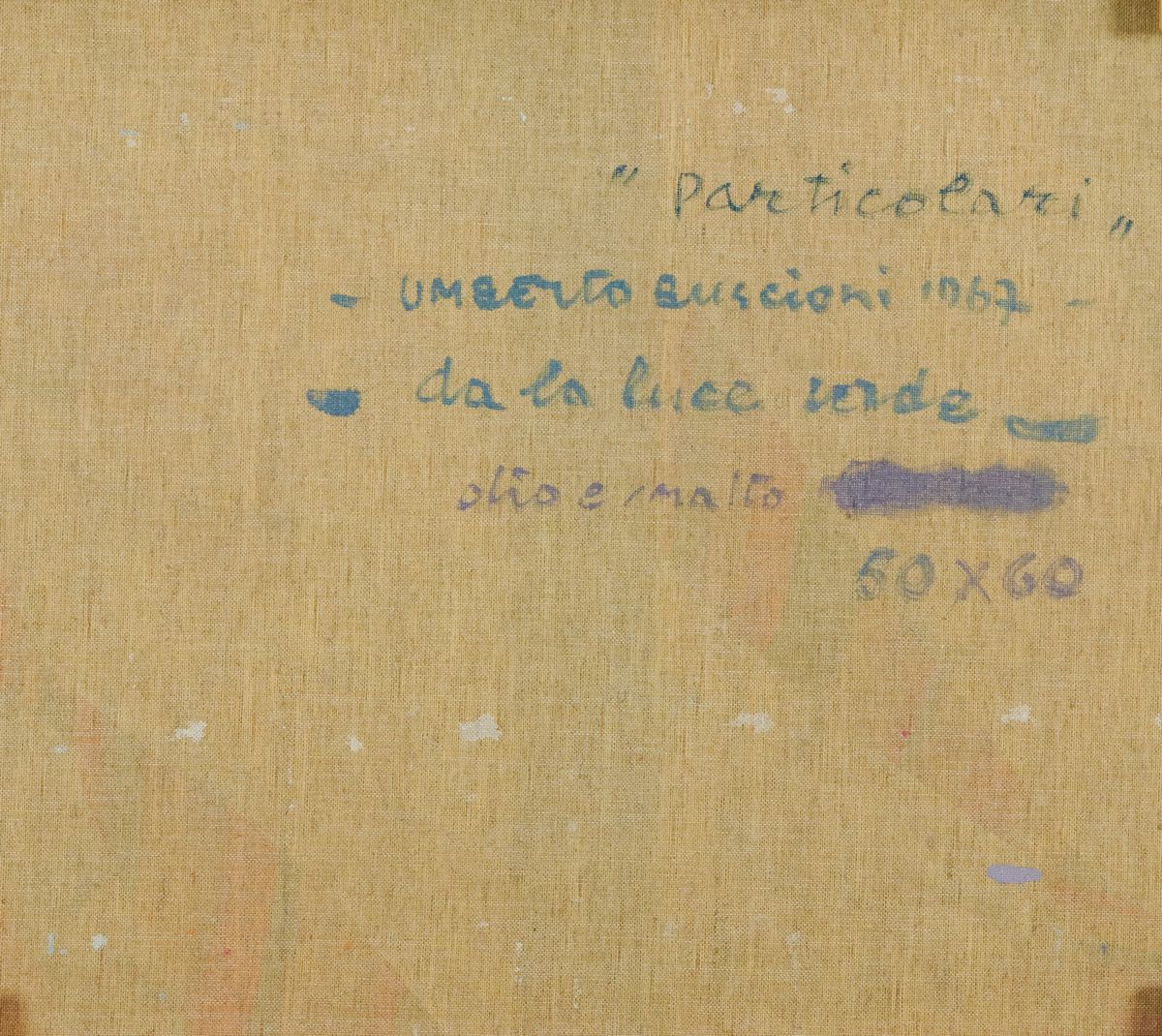 Umberto Buscioni - Particolari - da la Luce Verde