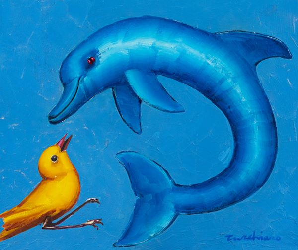 Aldo Turchiaro - L&#39;uccello e il delfino