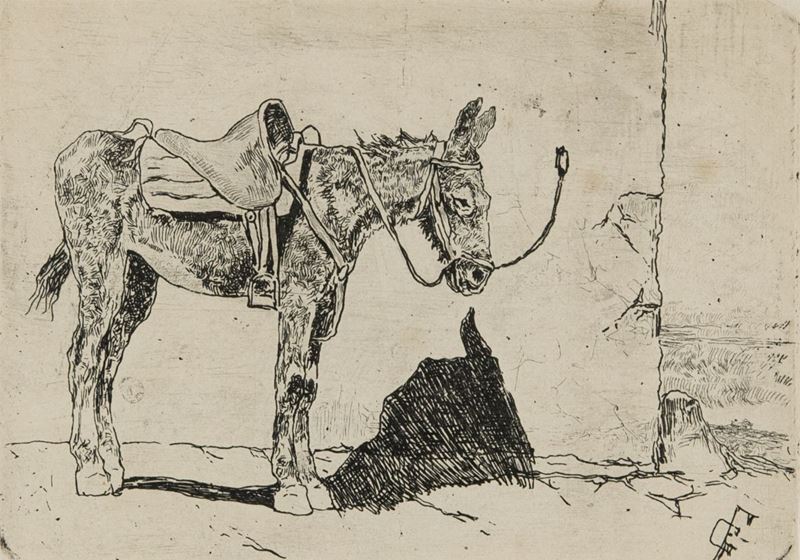 Giovanni Fattori - Somarello al Sole