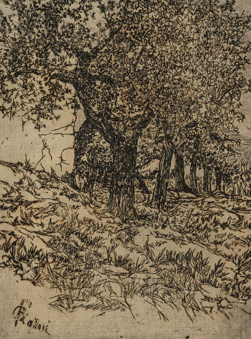 Giovanni Fattori - Alberi