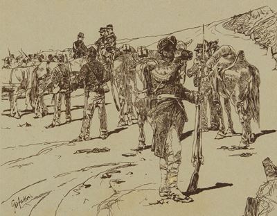 Alto D'artiglieria alle Grandi Manovre