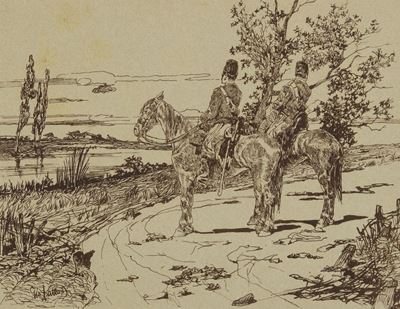 Cavalleggeri in Perlustrazione