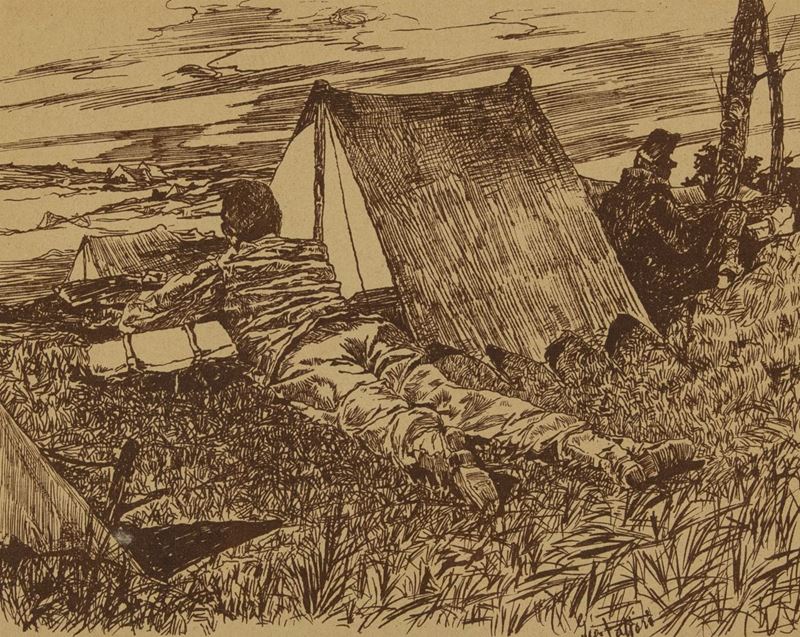 Giovanni Fattori - Attendamento