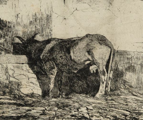 Giovanni Fattori - La mucca