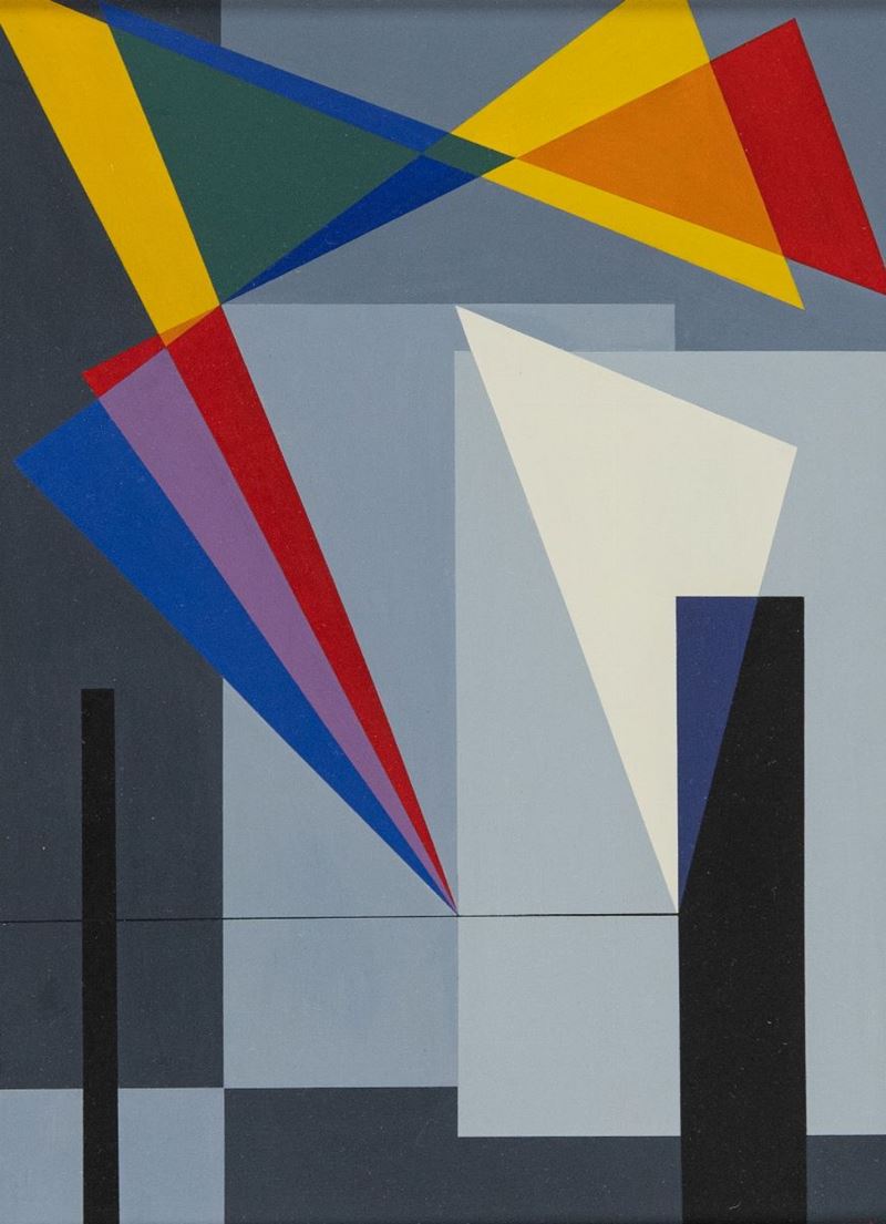 Gualtiero Nativi - Bozzetto "costruzione"