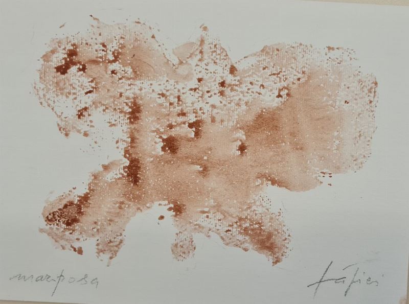 Antoni Tapies - Mariposa