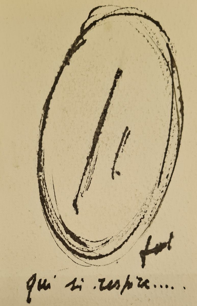 Lucio Fontana - Quì Si Respira