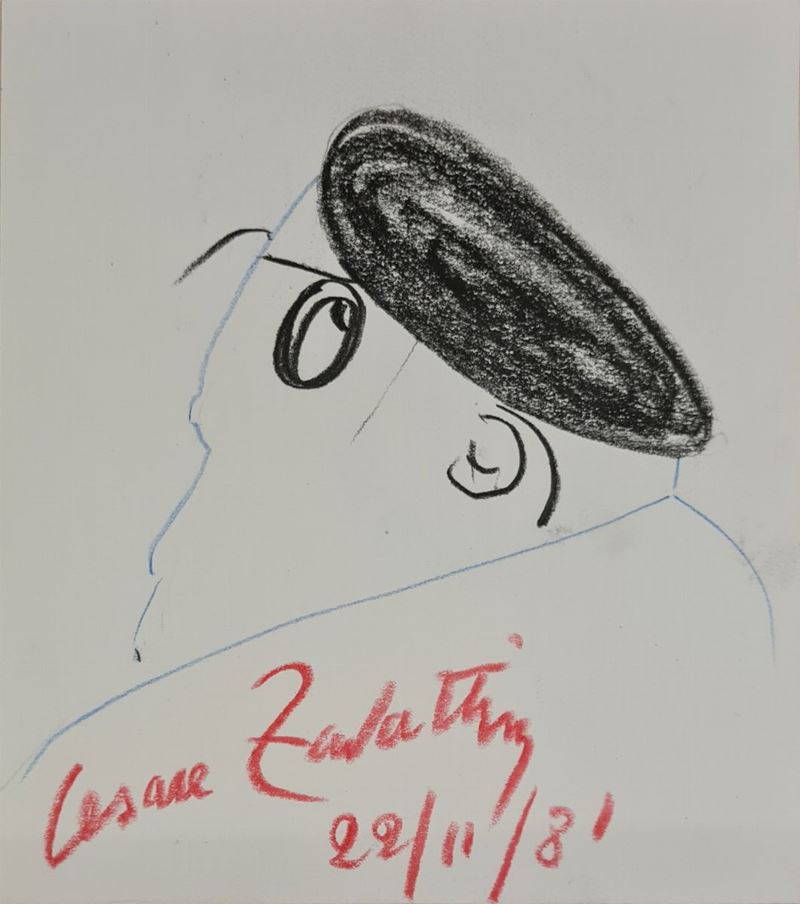 Cesare Zavattini - Autoritratto