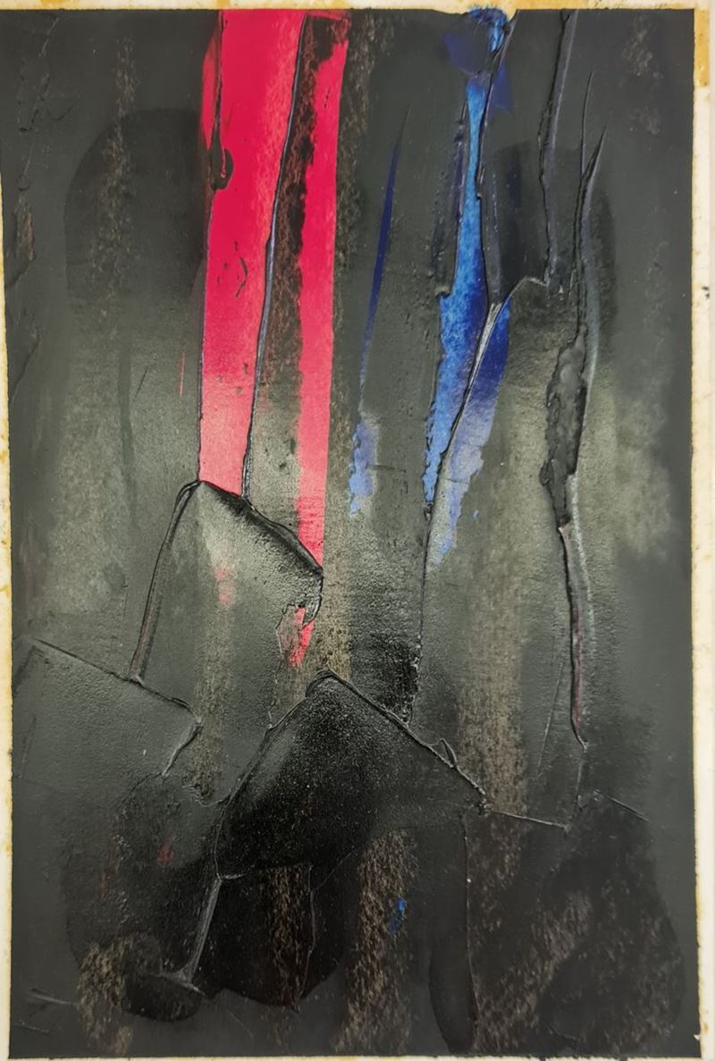 Pierre Soulages - Senza Titolo