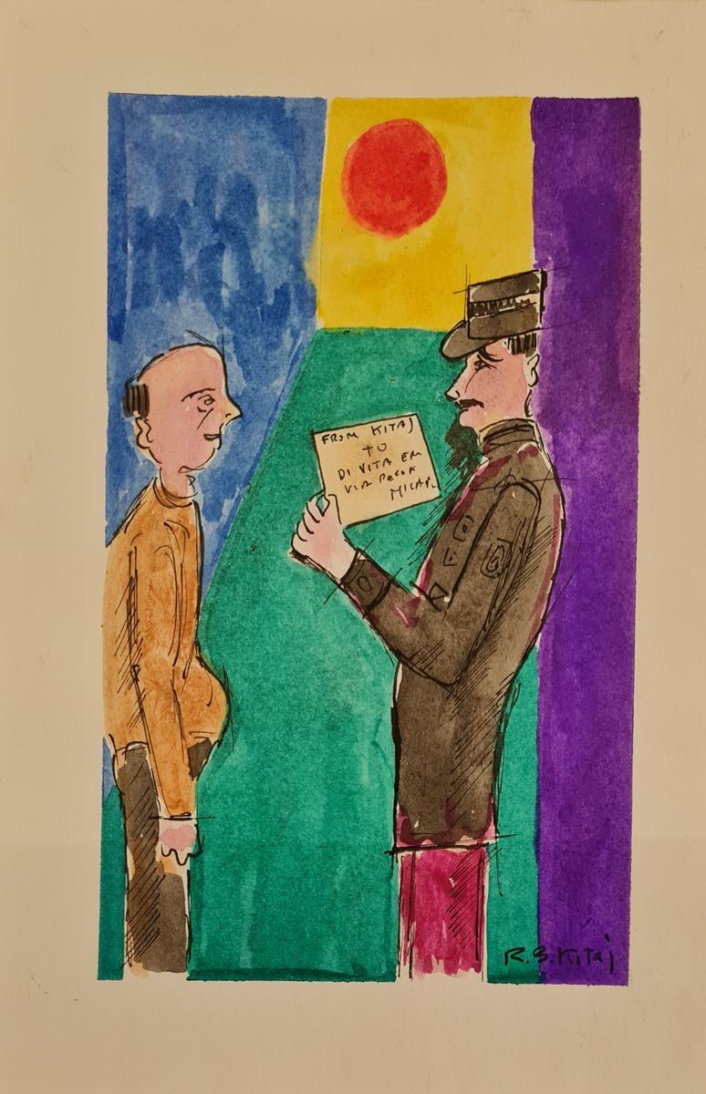 Ronald Kitaj - Senza Titolo