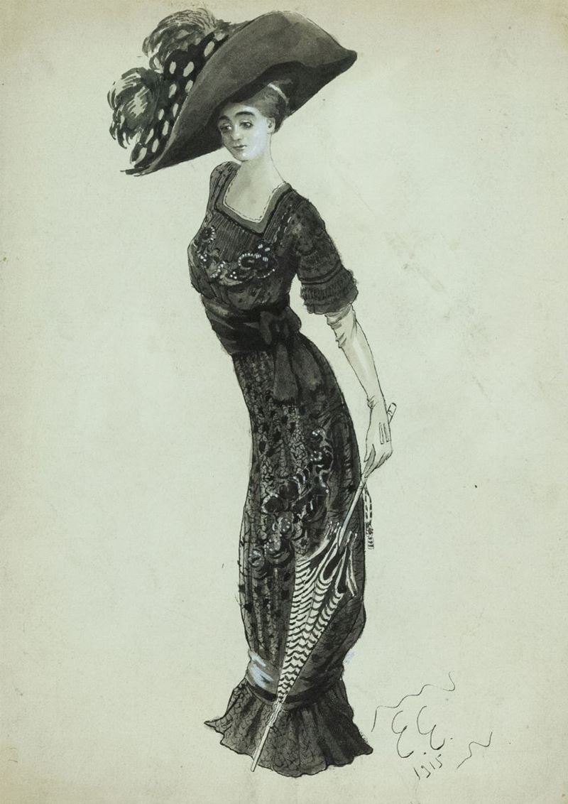 Edmund Edel - Figura Femminile