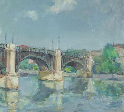 Paesaggio con Pponte