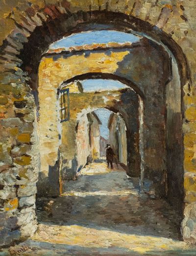 Scorcio con Figura