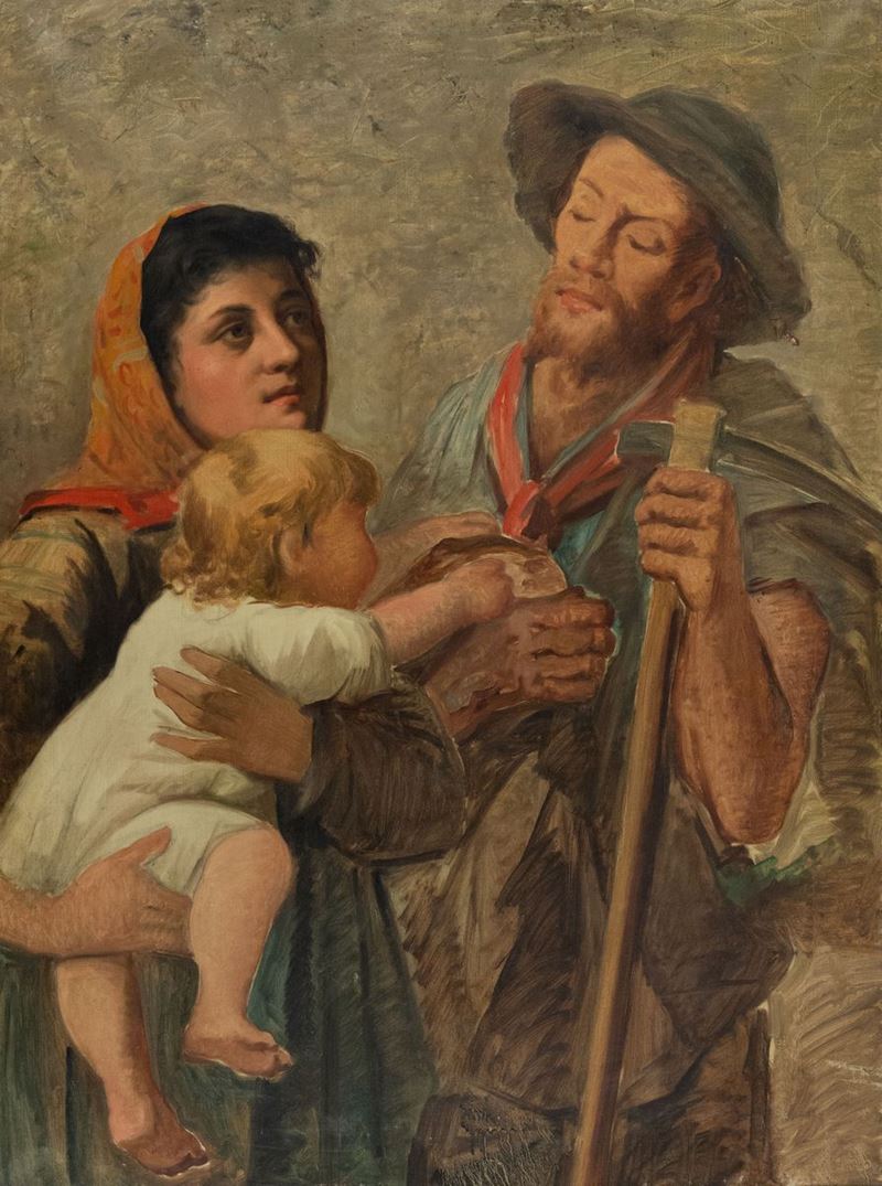 Egisto Ferroni - Famiglia Contadina