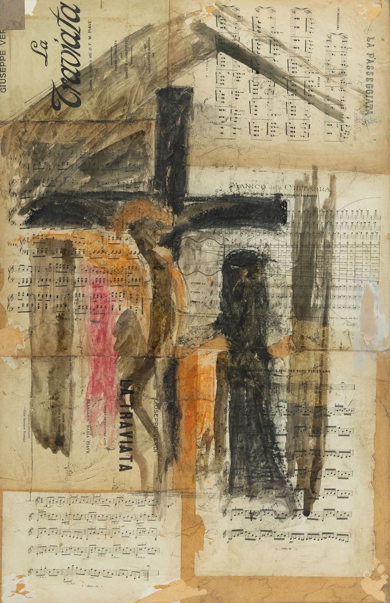 Lorenzo Viani - Studio per il Cenacolo