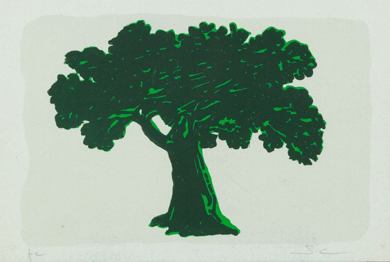 Mario Schifano - Albero della Vita