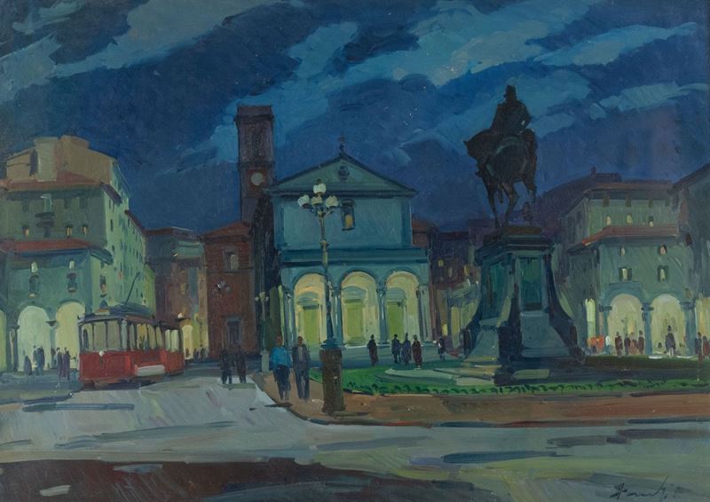 Piero Marchi - Vecchia Piazza Grande