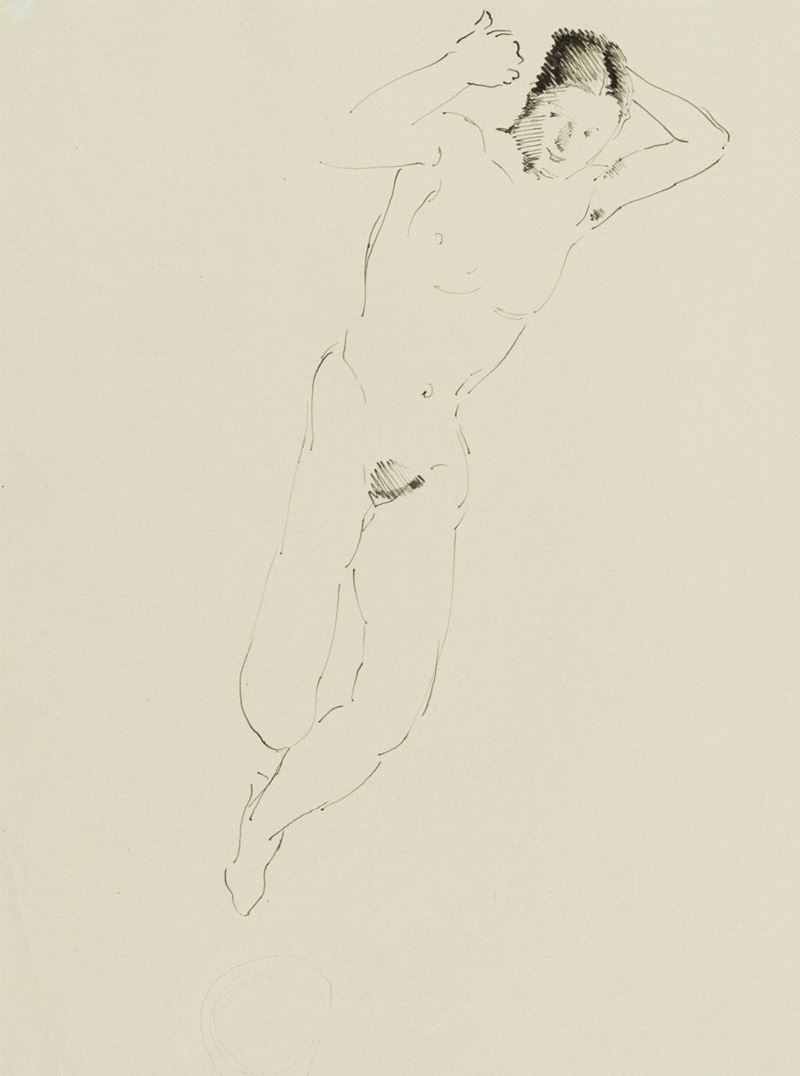 Marino Marini - Nudo Sdraiato