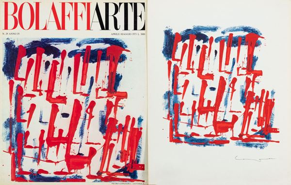 Pietro Consagra : La lettera &quot;L&quot;  (1973)  - Asta Arte Moderna e Contemporanea, '800 e'900 - Fabiani Arte