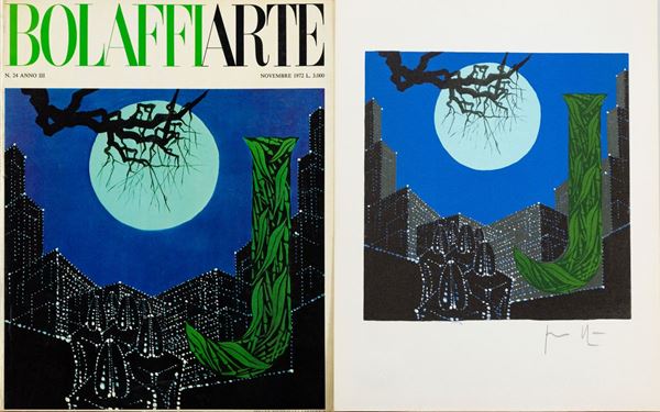 Cesare Peverelli : La lettera &quot;J&quot;  (1972)  - Asta Arte Moderna e Contemporanea, '800 e'900 - Fabiani Arte
