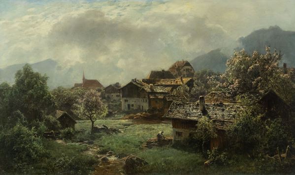 Eduard II Schleich - Paesaggio
