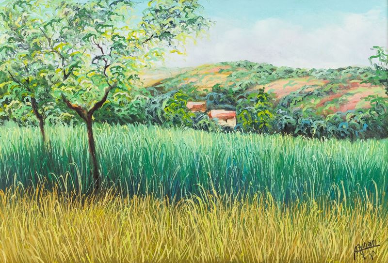 Franco Azzinari - Paesaggio Calabrese