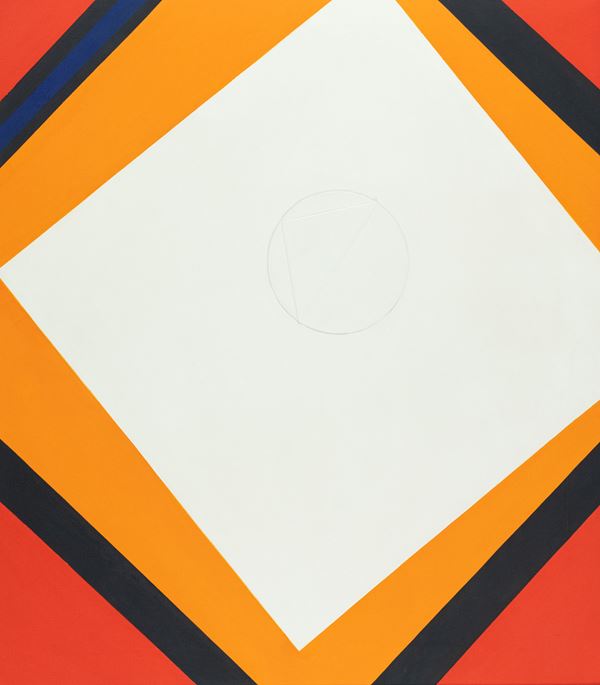 Walter Fusi : Senza titolo  (1967)  - Acrilico su tela - Asta Arte Moderna e Contemporanea, '800 e'900 - Fabiani Arte