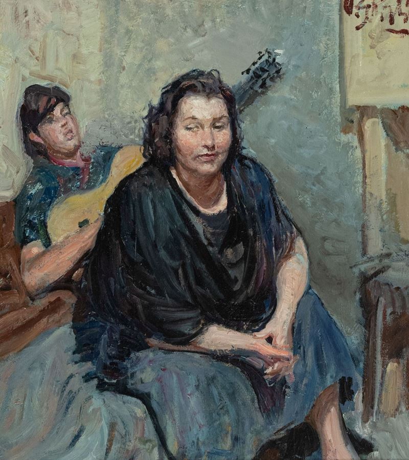 Paulo Ghiglia - Interno con Persone