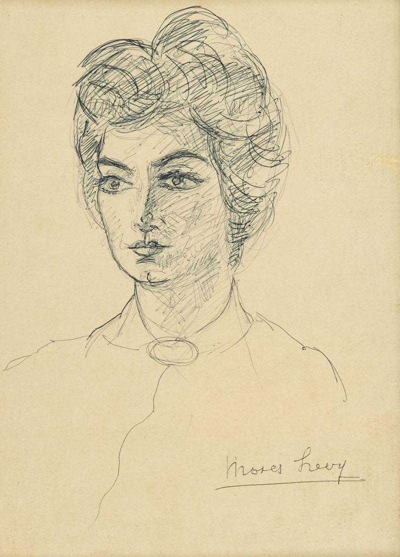 Moses Levy - Ritratto