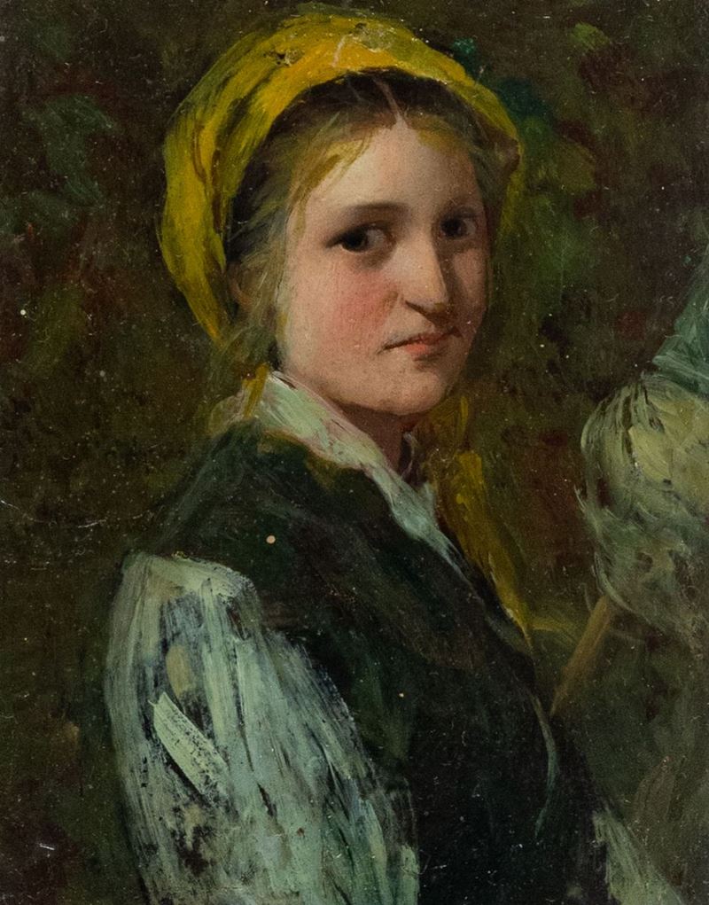 Niccolò Cannicci - La Filatrice