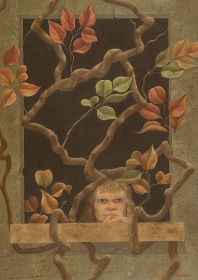 Bambina alla Finestra